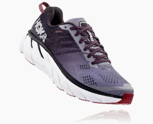 Hoka One One Men's Clifton 6 Running Shoes Obsidian - AU GPZK